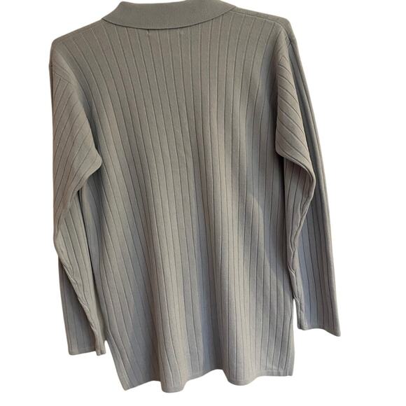 Baxter and Wells Gray Button Up Shirt Sz M - Picture 2 of 4